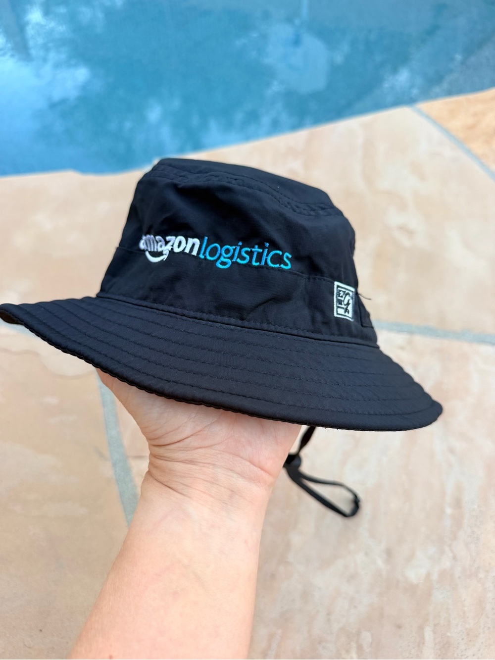 Black Bucket Hat for Men